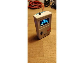 portable gameboy 3d-Drucker-monitor Zubehör 3d print model - Mito3D