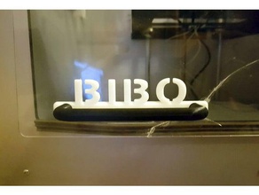 bibo 2-touch-Griff vor der Tür 3d Drucker Teile bibo2 3d print model - Mito3D