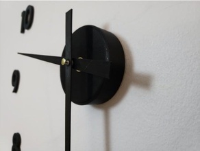 orologio da parete quadranti centro involucro arredamento 3d print model - Mito3D