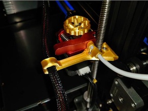 creality extrudeuse de support câbles filaments guide 3d l'imprimante accessoires 3d print model - Mito3D