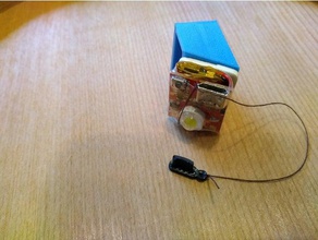 micro usb kapağı halkası elektronik 3d print model - Mito3D