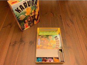 karuba organizador de juguete juego accesorios boardgame juegos mesa 3d print model - Mito3D