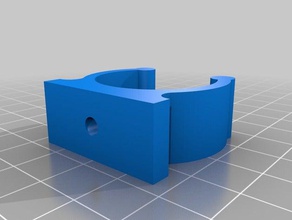 Taschenlampe clip Teile angepasst 3d print model - Mito3D