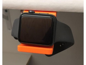 apple watch charging stand bracket gadgets 3d print model - Mito3D