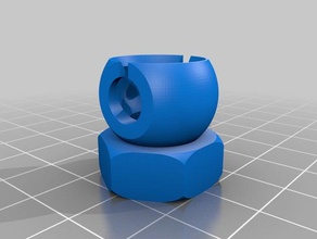 upper lower snap together flange mounting system replacement parts 3d print model - Mito3D