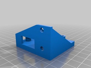 adimlab axis stepper bracket reinforced 3d printer parts 3d print model - Mito3D