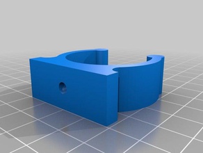 34mm flashlite clip pièces personnalisé 3d print model - Mito3D