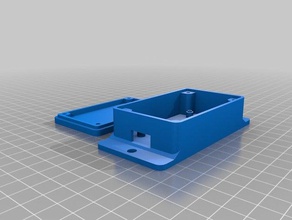 nodemcu v3 montagem da parede do caso eletrônica 3d print model - Mito3D