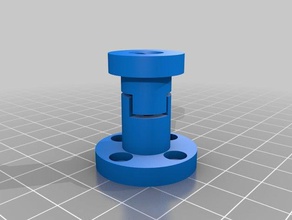 8mm acme leadscrew anti-tepki somun parçaları 3d print model - Mito3D