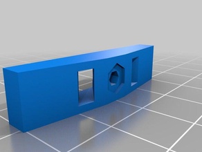 il mio personalizzato duro clip da cintura 3d la stampante parti 3d print model - Mito3D