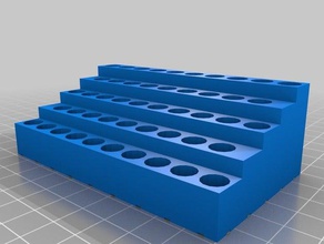 meine angepasste parametrische Schraubendreher-bit-Halter tool Inhaber Boxen 3d print model - Mito3D