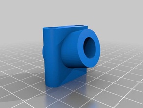 chiron rear bracer modified angle 3d printer parts 3d print model - Mito3D
