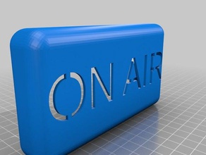 simple air sign electronics 3d print model - Mito3D