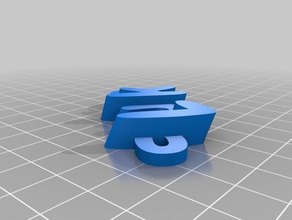 customized iamburnystext name keyring keyfob organization 3d print model - Mito3D