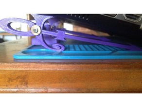 prince laptop-stand computer 3d print model - Mito3D