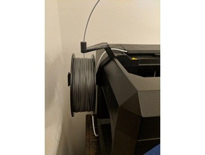 5ª geração de lado spool titular 3d impressão De filamento guia pla 3d print model - Mito3D