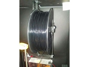 ender2 spool titular de filamentos guia 3d a impressora extrusoras 3d print model - Mito3D