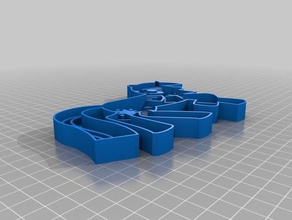 my little pony cookie cutter kitchen dining 3d print model - Mito3D
