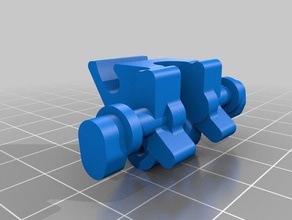 k&oumlrting dishwasher lock replacement parts 3d print model - Mito3D