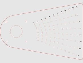 círculo do gabarito dewalt dwp611 roteador de corte a laser diy lasercut 3d print model - Mito3D