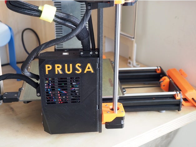 embiggened hazırladı prusa hoş bir özellik einsy kasa ters 3d yazıcı parçalar durumda i3 3D print model - Mito3D