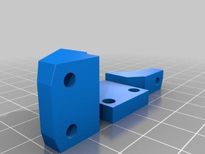 microdelta rielaborare modifica hotend supporto 3d la stampante parti micro delta rilavorazione 3d print model - Mito3D