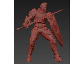 lineage 2 dark avenger Spiele l2papercraft lineage2 3d print model - Mito3D
