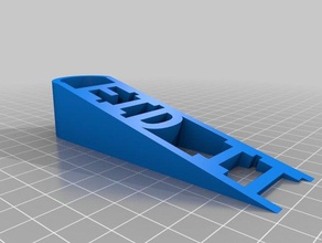 my customized door stop office 3d print model - Mito3D