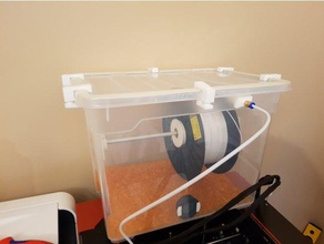 santos-d drybox clip 3d printer accessories 3d print model - Mito3D