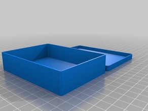 keyforge deck box shiny sleeves tool holders boxes customized 3d print model - Mito3D