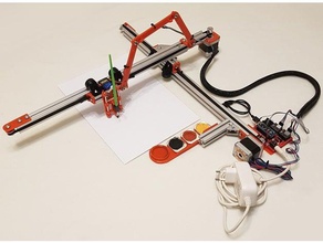 dibujo bot plotter de arduino cnc escudo nano alimentado art herramientas drawbot grbl 3d print model - Mito3D