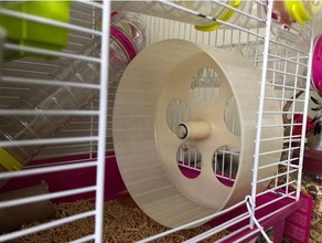 hamster wheel bearing 6701zz pets 3d print model - Mito3D