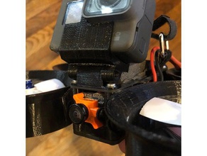 shendrones squirt variable angle hero mount rc vehicles 3d print model - Mito3D