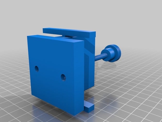 door clamp diy doorstop utility 3D print model - Mito3D