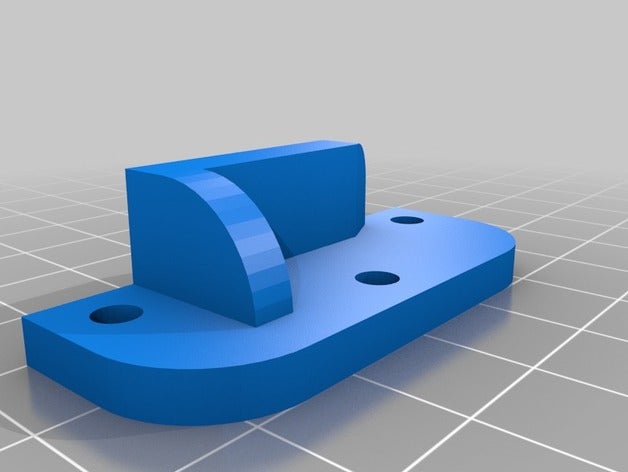 drawer lock ridge thingamabob replacement parts 3D print model - Mito3D