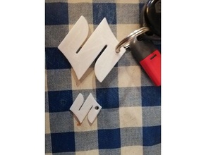 Schlüsselanhänger suzuki 3d Drucker Zubehör 3d print model - Mito3D