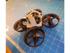 e010s pro canopy kamera monte edin rc araç tinywhoop minik haykırış 3d print model - Mito3D