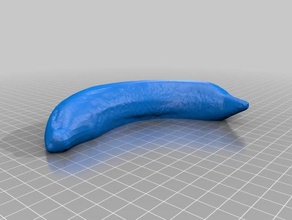 banana 3d impressão 3d print model - Mito3D