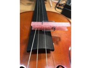 morsetto della corda strumenti clip liuteria stringhe violino 3d print model - Mito3D