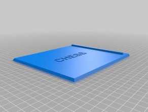 box-Deckel min Schachfiguren container 3d print model - Mito3D