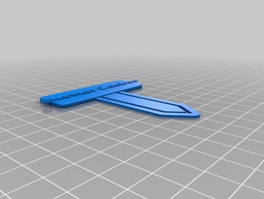 my customized bookmark paper clip shannan combee architects daughter office 3d print model - Mito3D
