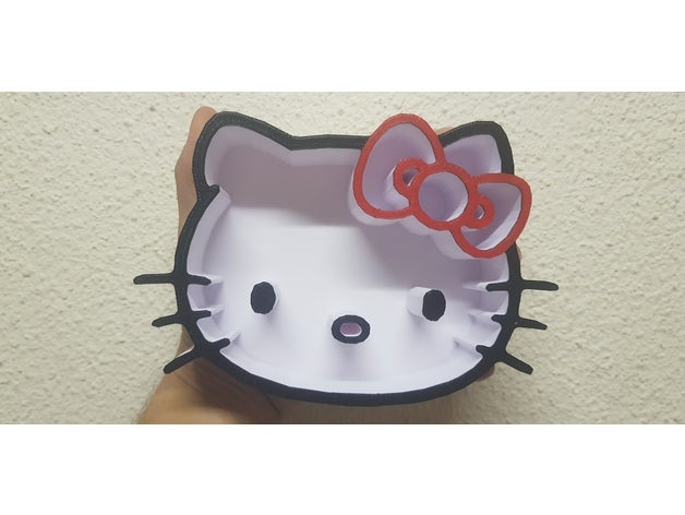 hello kitty bowl containers candy 3D print model - Mito3D