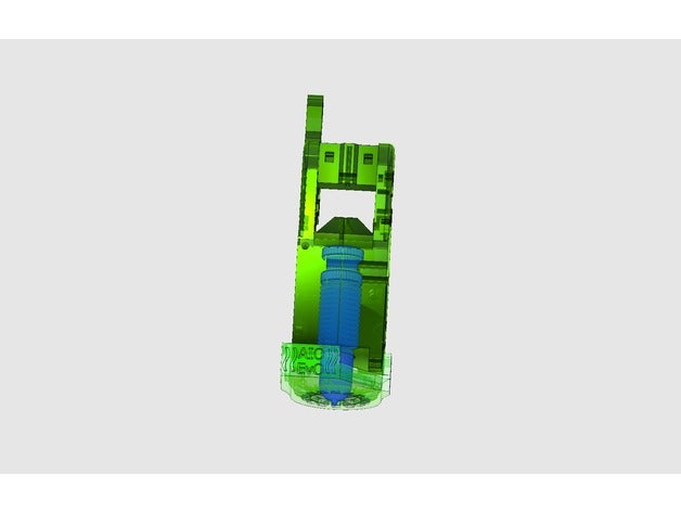 estrusore i3-rs hotend aio evo fanduct 3d la stampante estrusori direct drive e3d circolare condotto della ventola francese tutti uno prusa i3 mk2 rework 3D print model - Mito3D