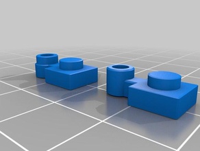 lego suporte 3d impressão 3d print model - Mito3D