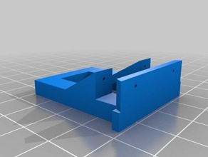 hitchbumpermount yerine taşıyın 3d baskı 3d print model - Mito3D