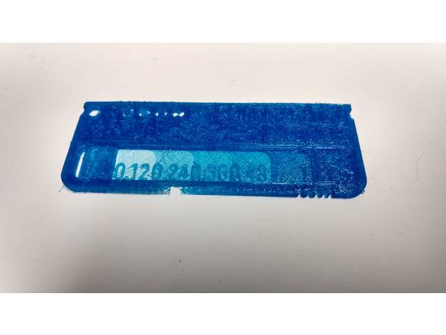 sainsmart tpu bleu trans swatch 3d de l'imprimante accessoires personnalisé 3D print model - Mito3D