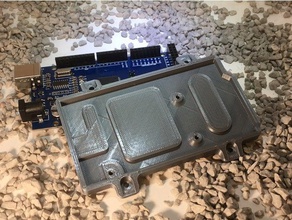arduino mega parachoques la electrónica caso 2560 carcasa 3d print model - Mito3D
