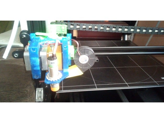 quick-fit-mk8 direct extruder quick-fit 3d Drucker Teile direct-drive-extruder mk8 nema17 3D print model - Mito3D