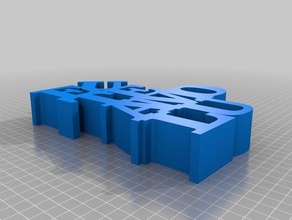 eu te amo lu sculture su misura 3d print model - Mito3D