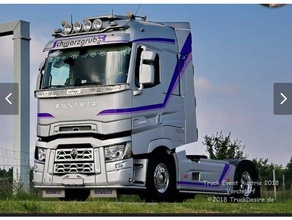 renault t520 truck lightbar rc vehicles light bar lkw model scale 3d print model - Mito3D